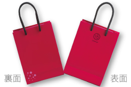 SHUAWA ショッパー(ギフト用紙袋) red 10枚セット